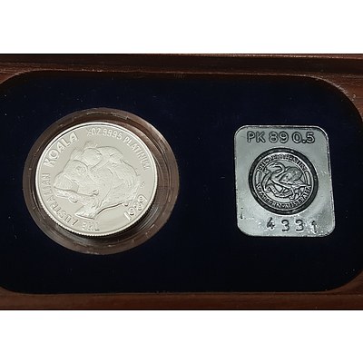 The Australian Koala First Proof Issue 1/2 Ounce Platinum Coin