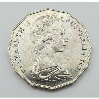 50 Cent Coin 1981 Charles & Diana Royal Wedding
