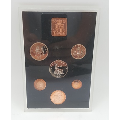 1971 Proof Coin Set of the Coinage of Great Britain and Northern Ireland