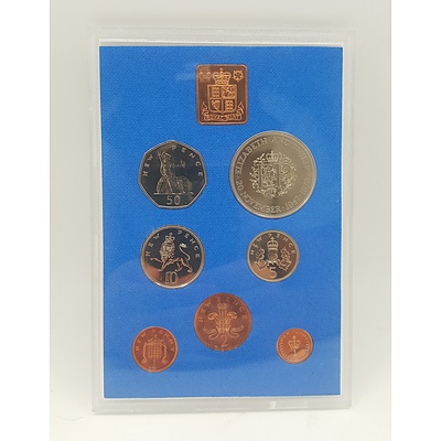 1972 Proof Coin Set of the Coinage of Great Britain and Northern Ireland