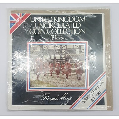 1983 Uncirculated Coin Collection of the United Kingdom