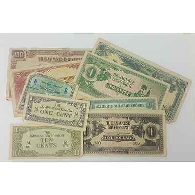 Collection of WWII Invasion Money