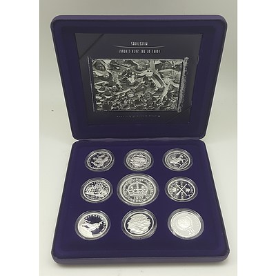 1998 Masterpieces in Silver Coin Collection -Coins of the 20th Century Milestones Collection
