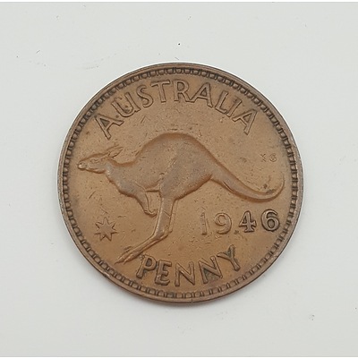 Rare 1946 Australian Penny