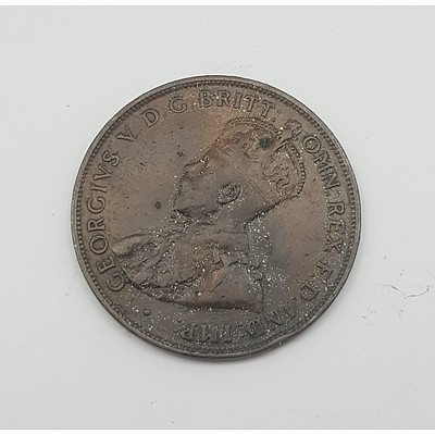 Rare 1925 Australian Penny