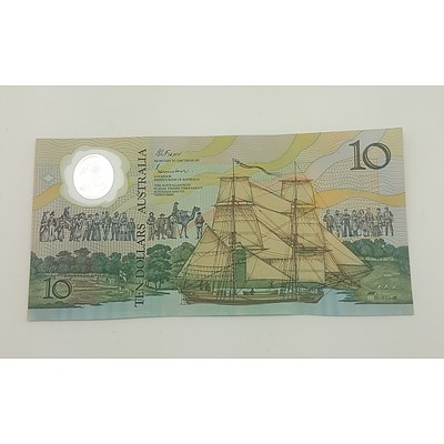 1988 Bicentennial Commemorative Polymer Ten Dollar Note