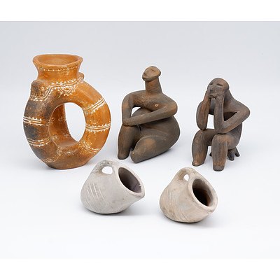 Group of Replica Ancient Ceramics