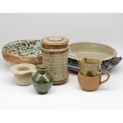 Group of Various Art Pottery and Stoneware