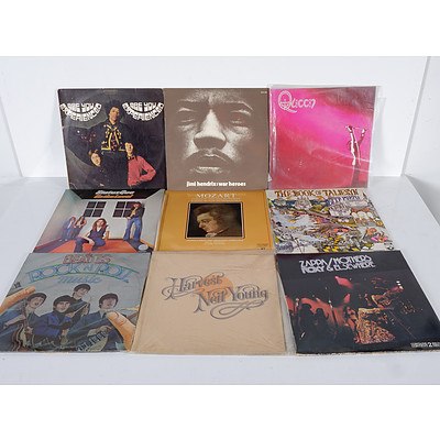 WITHDRAWN BY VENDOR Large Group of Classical and Rock Vinyl Records Including Neil Young, Beatles, Mozart, Status Quo and More