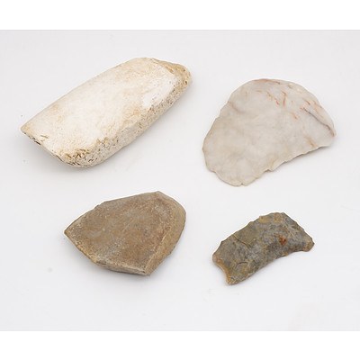 Four Aboriginal Stone Tools