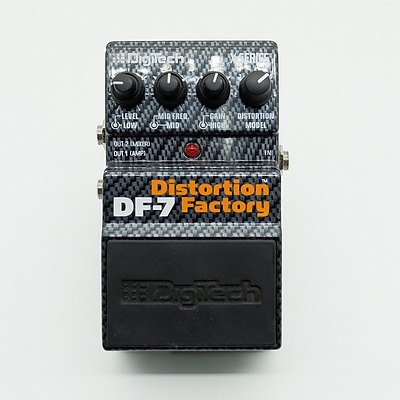 Pair of Digitech Distortion Factory DF-7 Guitar Pedals