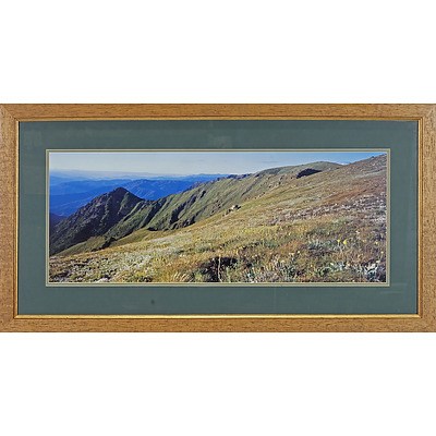 Hardwood Framed Photograph on Mount Kosciuszko 