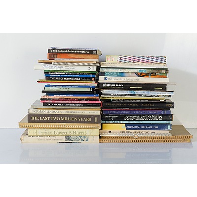Very Large Group of Australian and International Art History and Reference Books