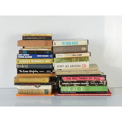 Large Group of Political, Novels and History Books, Including Yugoslavia, Syria, Cambodia, Laos and Letters of TE Lawrence 