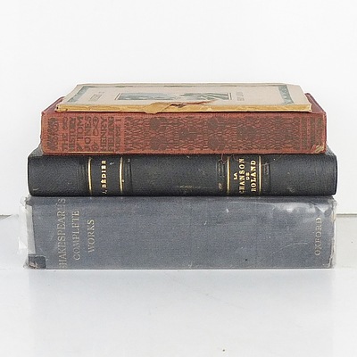 Four Books, Including The History of Tom Jones, Mateship and More