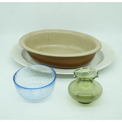 Assorted Ceramics, Glassware and More Including Berridah Pottery, an Australian Commandos Clock and More
