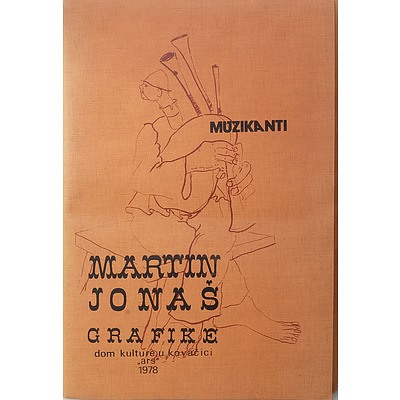 Martin Jonas (Yugoslavian, 1924-1996) Portfolio of Six Lithographs Edition 31/100