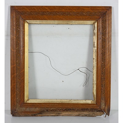 A Thorn Betwixt Two Roses Antique Engraving and a Photo Frame