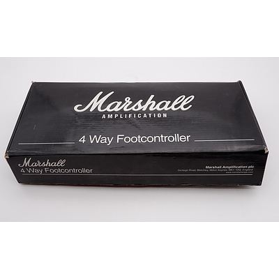Marshall JVM 4 Way Footcontroller