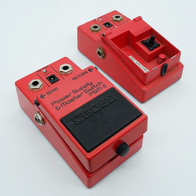 Two Boss Power Supply & Master Switch PSM-5