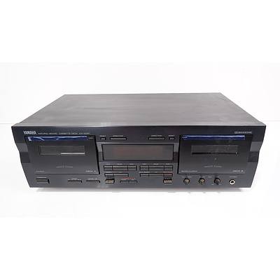 Yamaha KX-W421 Dual Cassette Deck Stereo