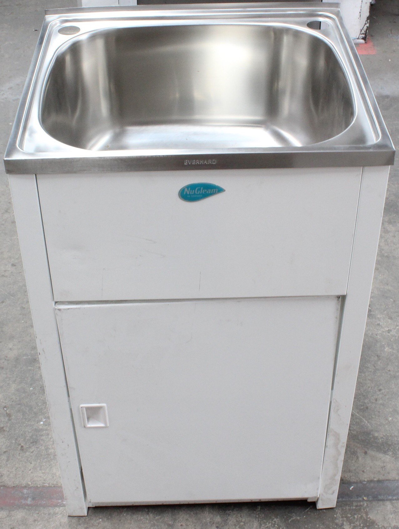 Everhard Stainless Steel Laundry Sink With Cabinet