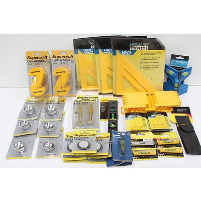 Construction Leveling and Measuring Equipment - Lot of 40 - Brand New
