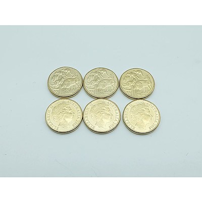 10 Sets of Australian Privy 1 Dollar Coins