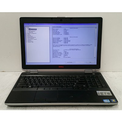 Dell Latitude E6530 15.6 Inch Widescreen Core i7 (3520M) 2.90GHz Laptop