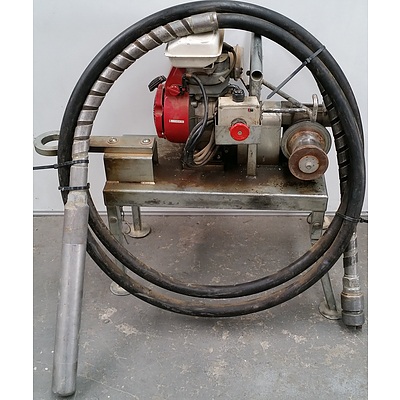 Hydeng Hydraulic Services Concrete Agitator and Winch