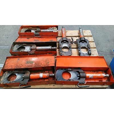 Specialised Force KME/3 100mm Hydraulic Cable Cutter Heads - Lot of Six