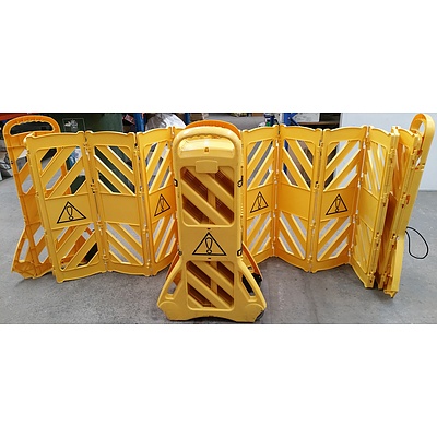 Portable Barriers - Lot of Two