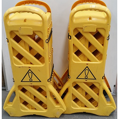 Portable Barriers - Lot of Two