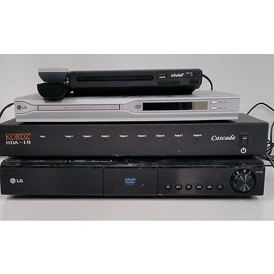 Assorted Audio & Video Equipment