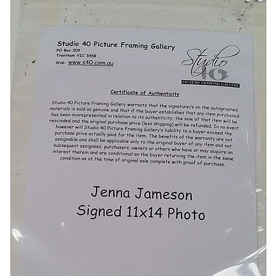 Jenna Jameson- Signed Photo