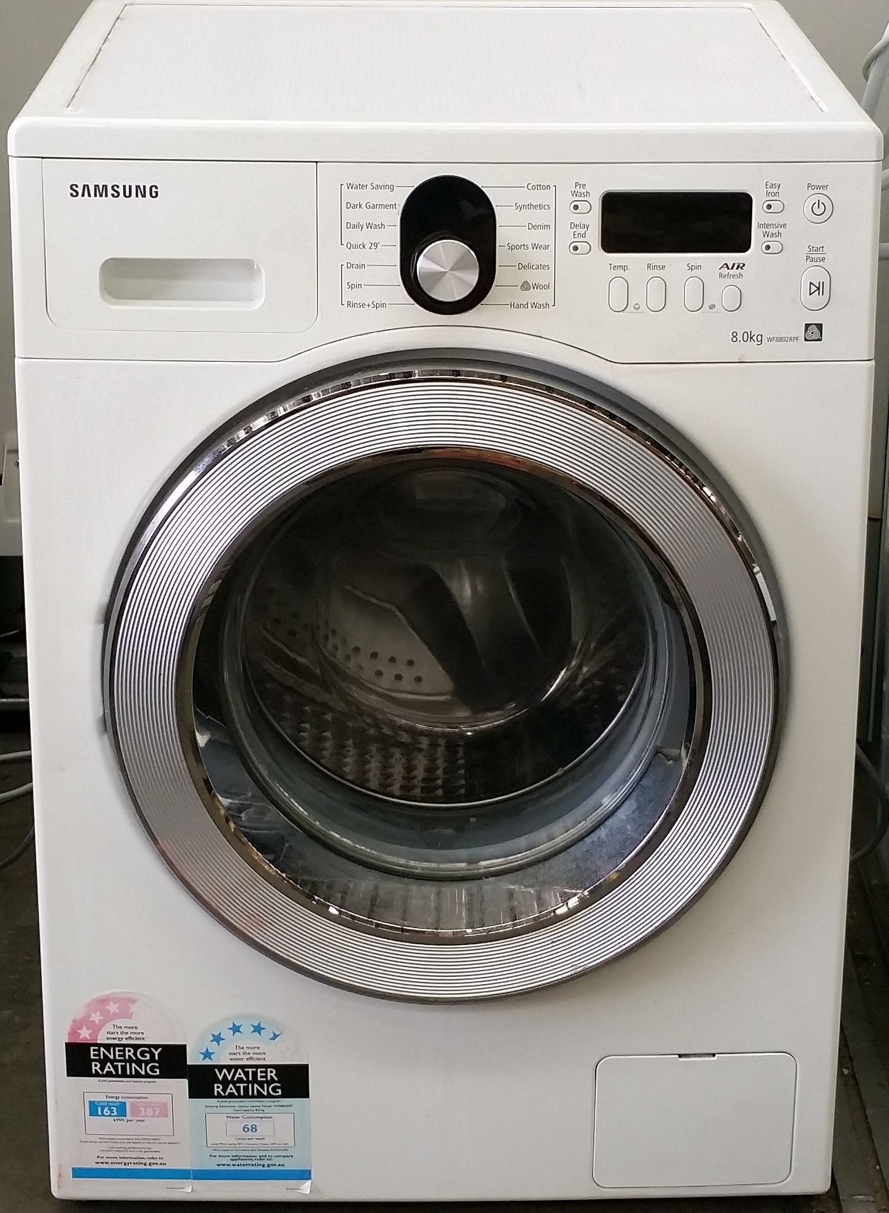 Samsung 8Kg Front Loader Washing Lot 1022785 ALLBIDS