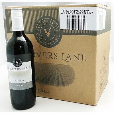 Case of 12x 750ml Bottles 2018 Drovers Lane Cabernet Sauvignon - RRP $120.00