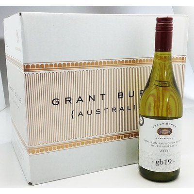 Case of 12x 750ml Bottles 2016 Grant Burge Semillon Sauvignon Blanc - RRP $120.00