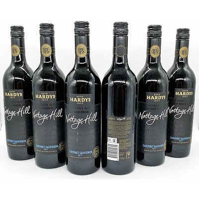 Case of 6x 750ml Bottles 2017 Hardys Nottage Hill Cabernet Sauvignon - RRP $60.00