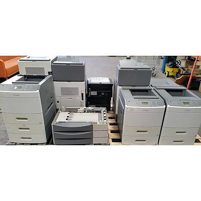 Lexmark Printers - Lot of Nine