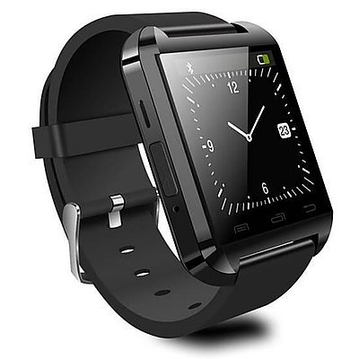 Watch International U80 Black Bluetooth Smart Watch - Brand New