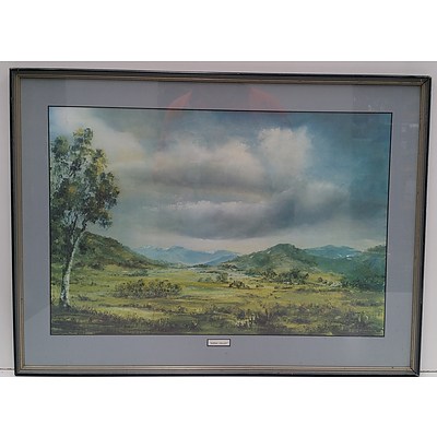 Framed Landscape Prints - Lot of Two