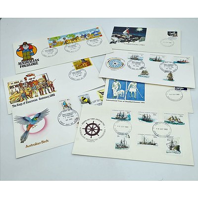 Various Collectable Stamps Including 1980 First Day Covers and Christmas Stamp Packs for 1979 and 1984