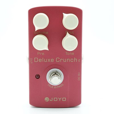 Boss DS-1 and Joyo Deluxe Crunch Guitar Pedals