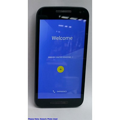 Motorola Moto-G XT1550 (3rd Gen) LTE Black Touchscreen Mobile Phone