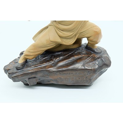 Chinese Kungfu Mud Man Figure