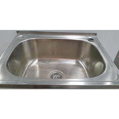 Stainless Steel Laundry Sink With Cabinet