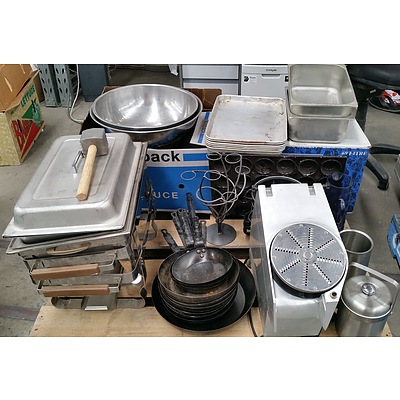 Collection of Commercial Hospitality Food Preparation, Cooking and Service Equipment