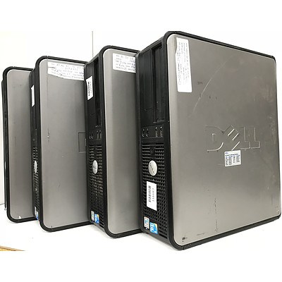 Dell Optiplex 780 Core 2 Duo E8400 3.0GHz Computer - Lot of 4