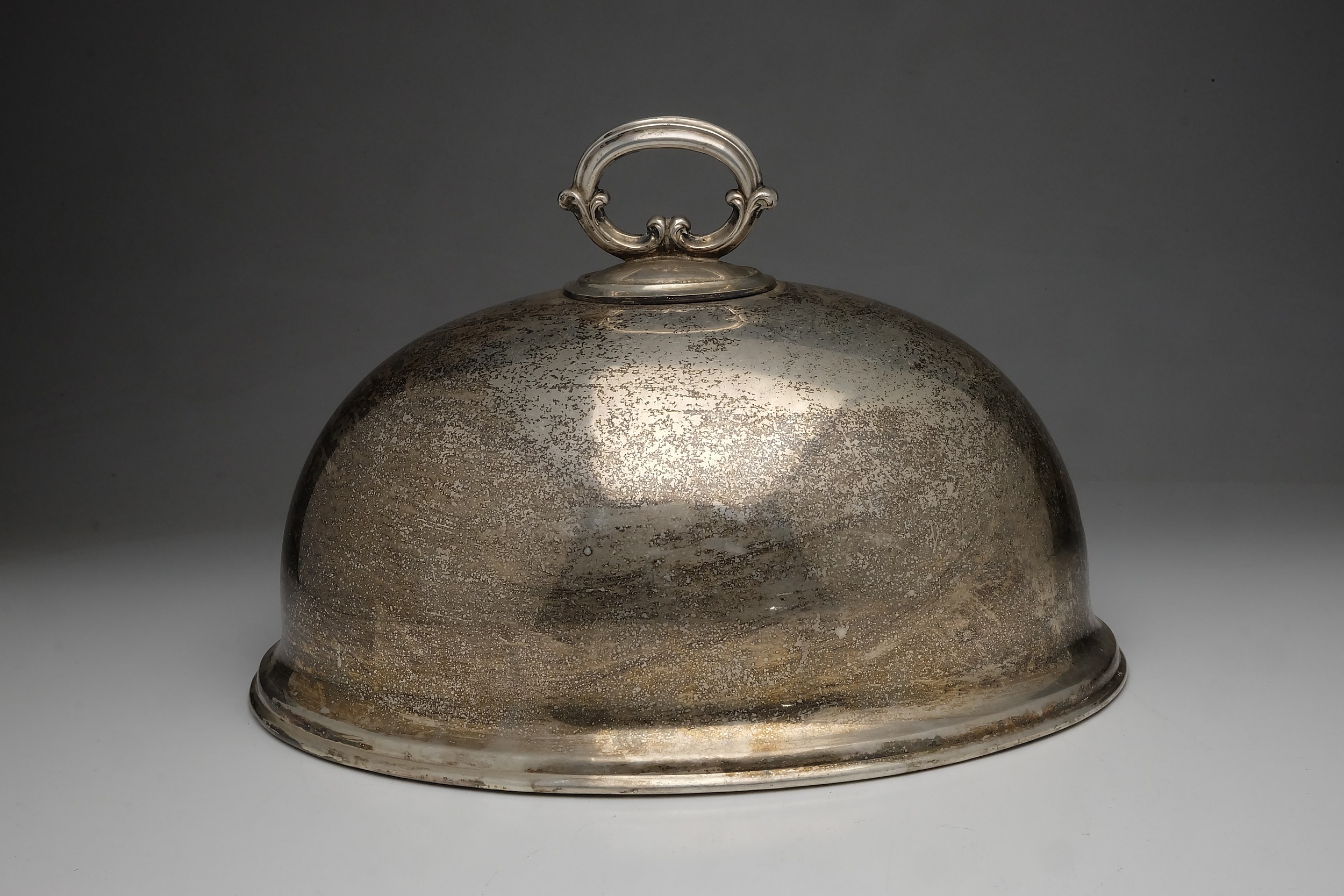 'Victorian Silver Plate Meat Dome'